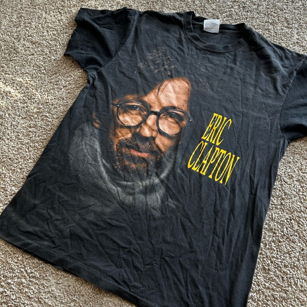 Vintage 1992 Eric Clapton U.S. Tour tee